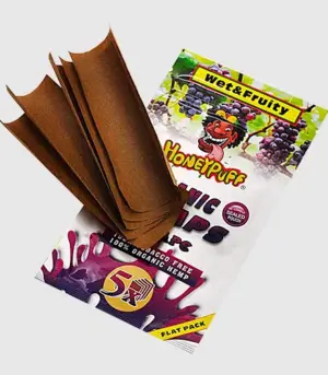 Honeypuff Organic Wraps grape satın al - üzüm aromalı kağıt