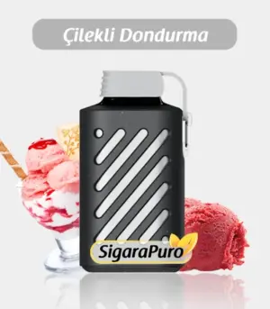 Vozol 10000 Strawberry ice cream satın al