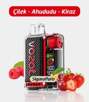 Vozol 16000 Strawberry Raspberry Cherry satın al